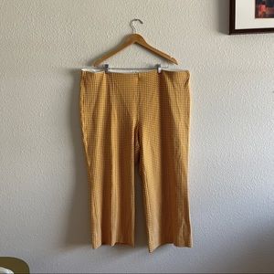 Anthropologie Maeve Crop Flare Pants